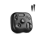 TourBox Lite Drawing Controller, 8 Custom-Shaped Controls, Wired, Black | 8-Control, Knob &amp; Scroll, Intuitive Illustration Workflow, Custom Software, Clip Studio Paint Photoshop, Windows &amp; macOS