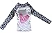 LOSORN ZPY Baby Girl Swimsuit Two Pieces Toddler Kid Long Sleeve Rash Guard UPF 50+ (8-9 Years Old/XXL) Navy
