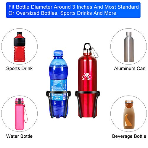 image for Awpeye Bike Water Bottle Holder, Bicycle Bottle Holder,2 Pack Water Bo