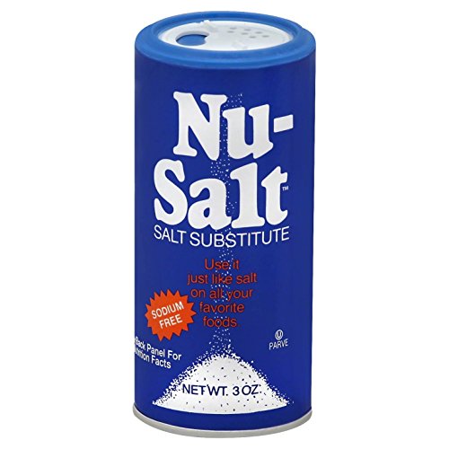 Nu Salt Seasoned Salt Substitute Shaker Sodium Free Salt Alternatives 3oz.6Pack 44800000228 eBay