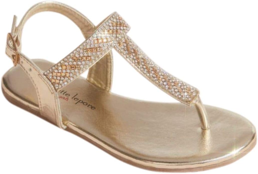 rhinestone thong sandals