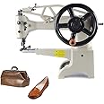 PIAOCAIYIN Shoe Sewing Machine, DIY Patch Manual Leather Sewing Machine, Manual Leather Repairs Equipment, Nylon/Cotton Thread Shoe Repair Machine,11.8" Patcher Throat, 500spm