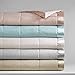 Madison Park Cambria Down Alternative Blanket, Premium 3M Scotchgard Moisture Wicking Treatment, Lightweight and Soft Bed Cover For Summer with Satin Trim, Oversized Full/Queen Taupe