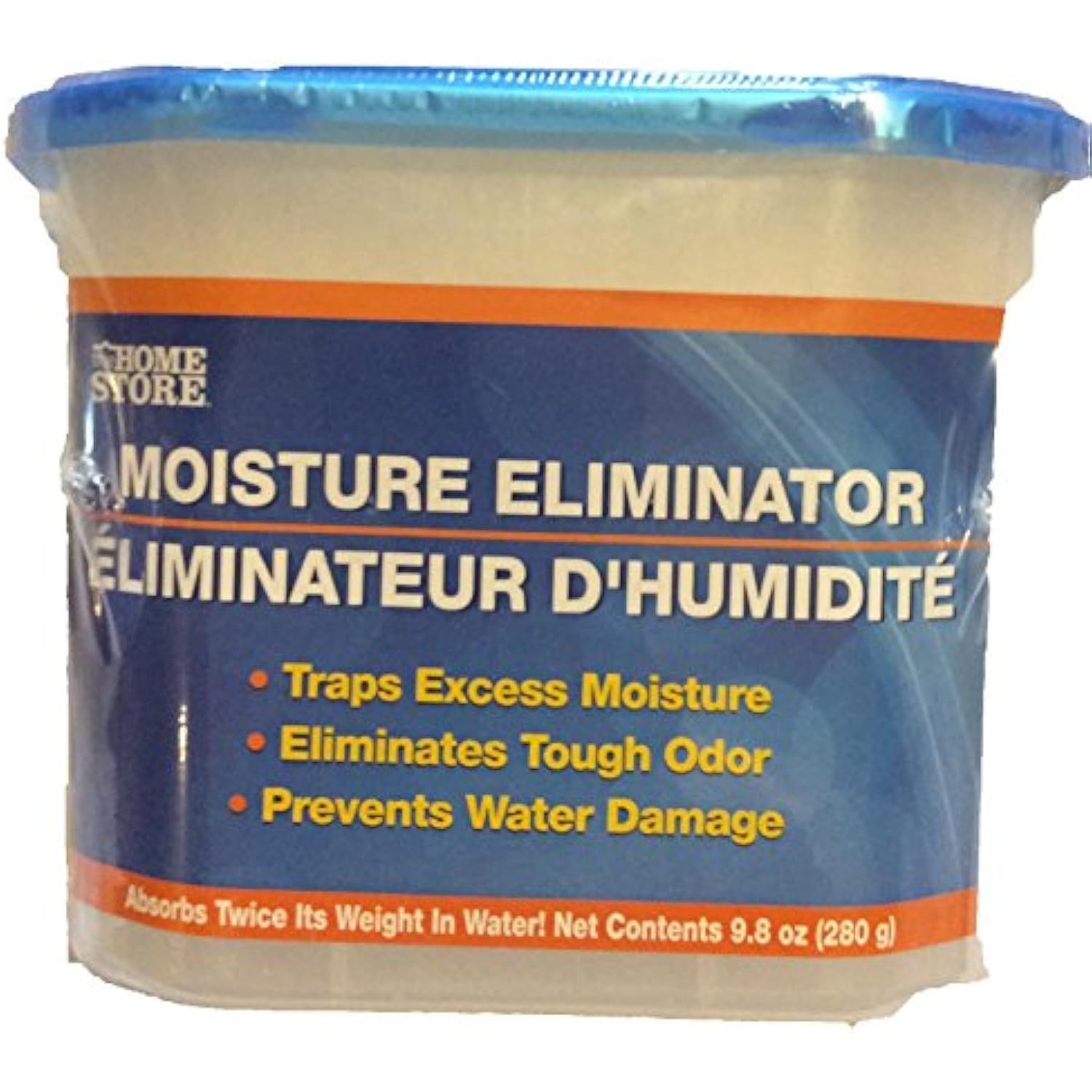 8 pack MOISTURE ELIMINATOR, 9.8 oz tubs Moisture Absorbers 639277449474