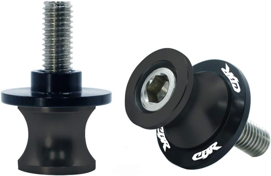 COPART 2pcs 8MM M8 Motorcycle Swingarm Spools Sliders for Honda CBR150 CBR100f CBR1000rr CBR1100xx CBR125 CBR250 CBR400rr CBR450sr CBR600rr CBR900rr