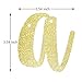20 Years Blessed Banner, Funny Gold Glitter Sign for 20th Birthday/Wedding Anniversary Party Supplies Photo Props