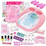 Girls Foot Spa and Pedicure Kit - Luxurious