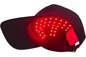 Red Light Therapy Device, Hair Loss Treatment, Hair Growth Cap for Men and Women, Lightweight, Portable and Comfortable, Easy