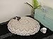 Popular Handicrafts Mandala Round Hippie Floor Pillow Cover | 100% Cotton Luxury, Artisan Room Décor for Your Living Room, Bedroom | Screen Printed Design 32