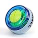 Letigo LED Wrist Ball Gyroscope Strengthener Ball Power Ball New Wrist Gyroscope Wrist Strengthener Power Force Ball Arm (Blue)