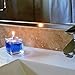 Firefly Fuels Refillable Glass Liquid Candle. Vintage-Look Aura Petite 2.75-oz Reusable Oil Candle for Restaurant Ambience, Indoor Lighting, and Outdoor Events. Use with Liquid Paraffin or Lamp Oil