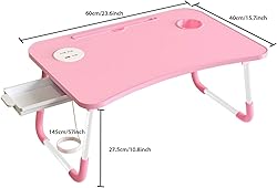 Elekin Laptop Desk for Bed,Portable Folding Lap
