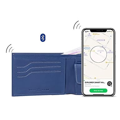 Explorer Smart Wallet Blue At Amazon Men S Clothing Store - 