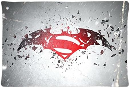 Tancat Batman V Superman Custom Pillow Cover Fashion Bedroom Decorative Modern Throw Pillow Cases (20x30 inch)
