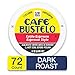 Café Bustelo Coffee, Espresso Style Dark Roast, K Cup Pods for Keurig Coffee Makers, 18 Count (Pack of 4)