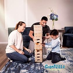 Giantville Giant Tumbling Timber Toy - Premium Pine