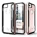iPhone 7 Plus Case, Zizo [Shock Series] w/ [iPhone 7 Plus Screen Protector] Crystal Clear [Military Grade Drop Tested] Metal Bumper iPhone 7 Plus