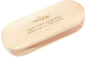 Riley Blake Designs 7" Hardwood Tailor Clapper Tool Steam Iron Set a Seam Sewing Quilting