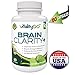 NATURAL Memory Booster and Anxiety Stress Relief - Brain Clarity Plus Focus & Concentration Enhances Mood Reduces Brain Fog - Vegetarian Nootropic Supplement with St Johns Wort Ginkgo Biloba DMAE