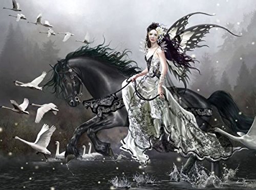 Lamentations of Swans Artist Nene Thomas 1000 Piece Jigsaw Puzzle