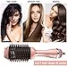 Hair Dryer Brush, One Step Hair Dryer & Volumizer, Hot Air Brush, 3-in-1 Negative Ion Straightening Brush Salon and Curly Hair Comb Reduce Frizz and Static