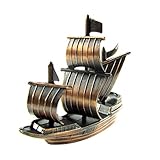 Bronze Metal Spanish Galleon Die Cast Pencil Sharpener
