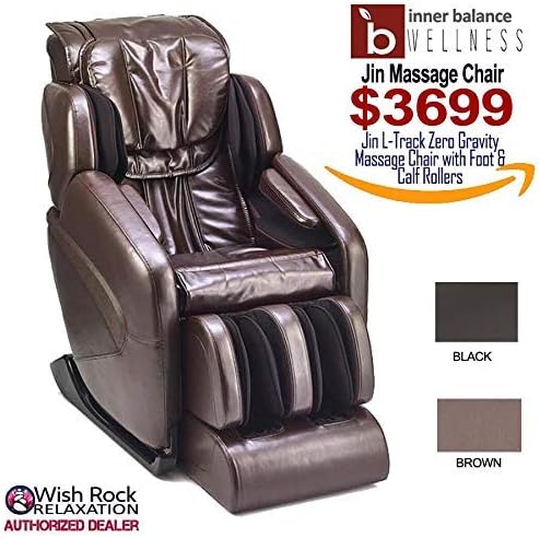 Amazon Com Inner Balance Wellness Jin Massage Chair Black Kitchen Dining