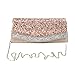 Timberlark Stylish Lady Bling Handbag Evening,Party Bag Wedding Wallet Purse Shoulder Bag (Rose Gold)