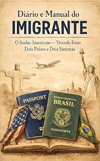 Livro Diário e Manual do Imigrante: O Sonho Americano — Vivendo Entre Dois Países e Dois Sistemas.