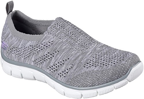 Skechers women s empire inside look slip-on sneaker,gra…