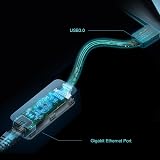 TP-Link UE306 USB 3.0 to Gigabit Ethernet Adapter LAN Network Card for Switch view 4