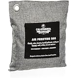 California Home Goods Naturally Activated Bamboo Air Purifying Bag, Charcoal Color, 500g