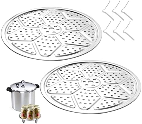 11-Inch Pressure Cooker Canner Rack (2-Pack) with Detachable Legs