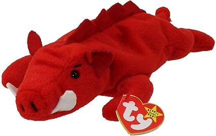 red pig beanie baby