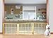 Four Paws Expandable Dog Gate, Wood Gate for Dogs, 3-Panel