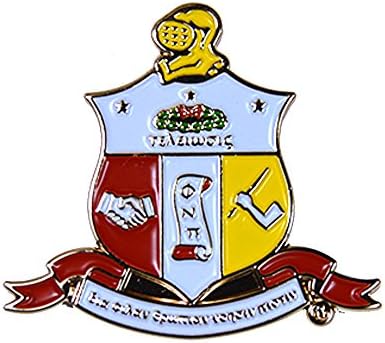 Kappa Alpha Psi Gold Color Crest Lapel Pin Fraternity Crest Lapel Pin Greek Formal Wear Blazer Jacket Officially Licensed by Coastal Palm