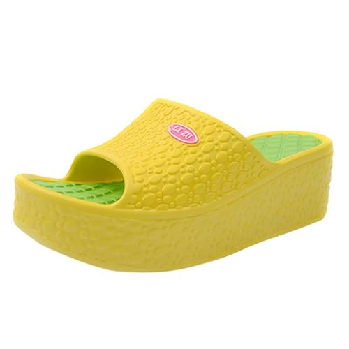 Sandalen Hausschuh Dicke Sohlen Mode Frauen Sommer Plateauschuhe Strand Loch Schuhe Muffin Sandalen