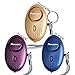 Peroom Personal Alarm, 3 Pack Emergency Self-Defense Security Alarms with LED Light, 140DB Safe Sound Personal Alarm Keychain for Elderly Women Kids Night Workers