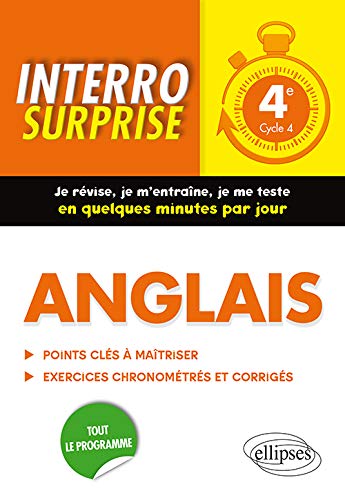 Anglais Interro Surprise Classe De 4e Nantet Alexandra Textbooks Amazon Canada