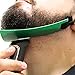 Aberlite Beard Shaper - Flexible Hands-Free Neckline Guide - Beard Trimmer Tool - Lineup Stencil Kit (Green, Hair Comb, Men, Beard Wearers)
