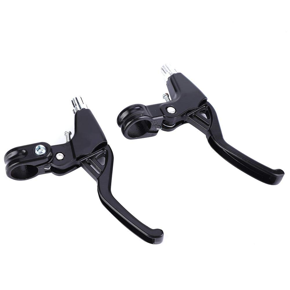 Keenso Duokon Bike Brake Levers, 1 Pair Aluminium Alloy Mountain Bike Bicycle Cycling Brake Level Handles 4 Colors Riding