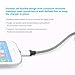 Micro USB Charger, Cambond 6.6 ft Reversible Quick Charge 2.0 A Male to Micro B Sync and Charging Cable Braided, using for Micro USB Connecting Devices(Silver)