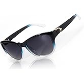LVIOE Polarized Sunglasses for Women, Classic Fashion Sunglasses Anti Glare 99.99% UV Protection