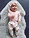 Baby Girl Clothes Newborn Flamingo Outfits Pink Bodysuit Romper+Pants with Headband 3Pcs Sets(0-3M)/Size:70