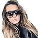 Sunglasses, Mchoice Fashion Unisex Vintage Shaded Lens Thin Glasses Fashion Aviator Mirror Lens Sunglasses (D)