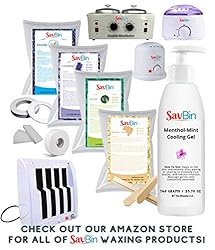 SAVBIN 2-Count Roll-On Lavender Depilatory Soft Wax