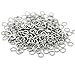 Valyria 1000pcs Silver Tone Stainless Steel Open Jump Rings Connectors 6(1/4