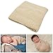 JLIKA Newborn Baby Photography Photo Props Stretch Rayon Wrap Cheesecloth (Beige)
