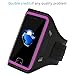 iPhone 7 Armband /iPhone 8 Armband- LOVPHONE Sport Running Exercise Gym Sport Armband Case for Apple iPhone X/iPhone 8/iPhone 7/iPhone 6/6s,with Key Holder & Card Slot,Water Resistant(Rosy)