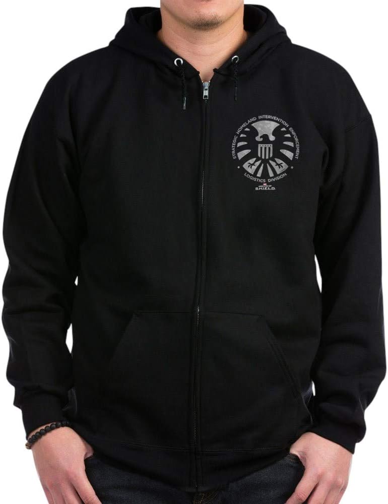 marvel shield hoodie